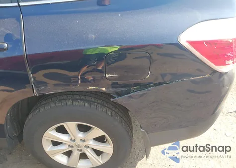 2013 Toyota Highlander Se V6 из США, поврежденный, VIN 5TDBK3EH6DS269027